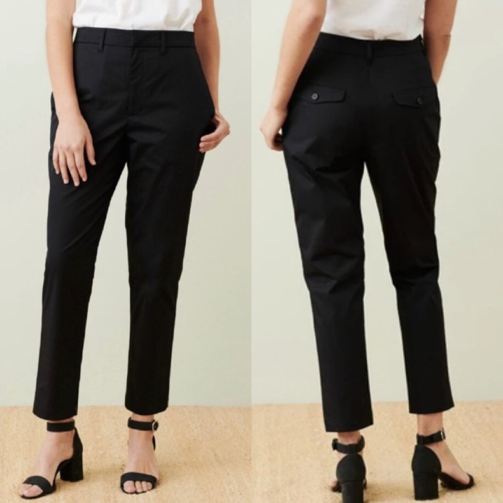 Jenni Kayne Twill Trouser Black